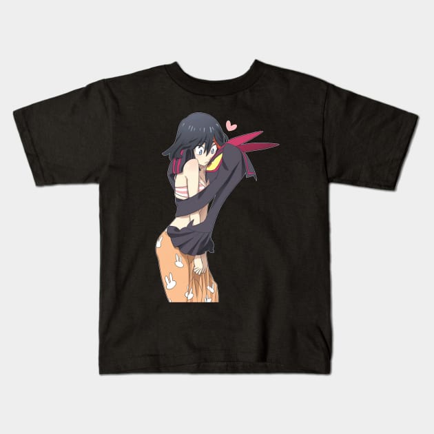 Ryuko Matoi Kill La Kill Kids T-Shirt by eldridgejacqueline